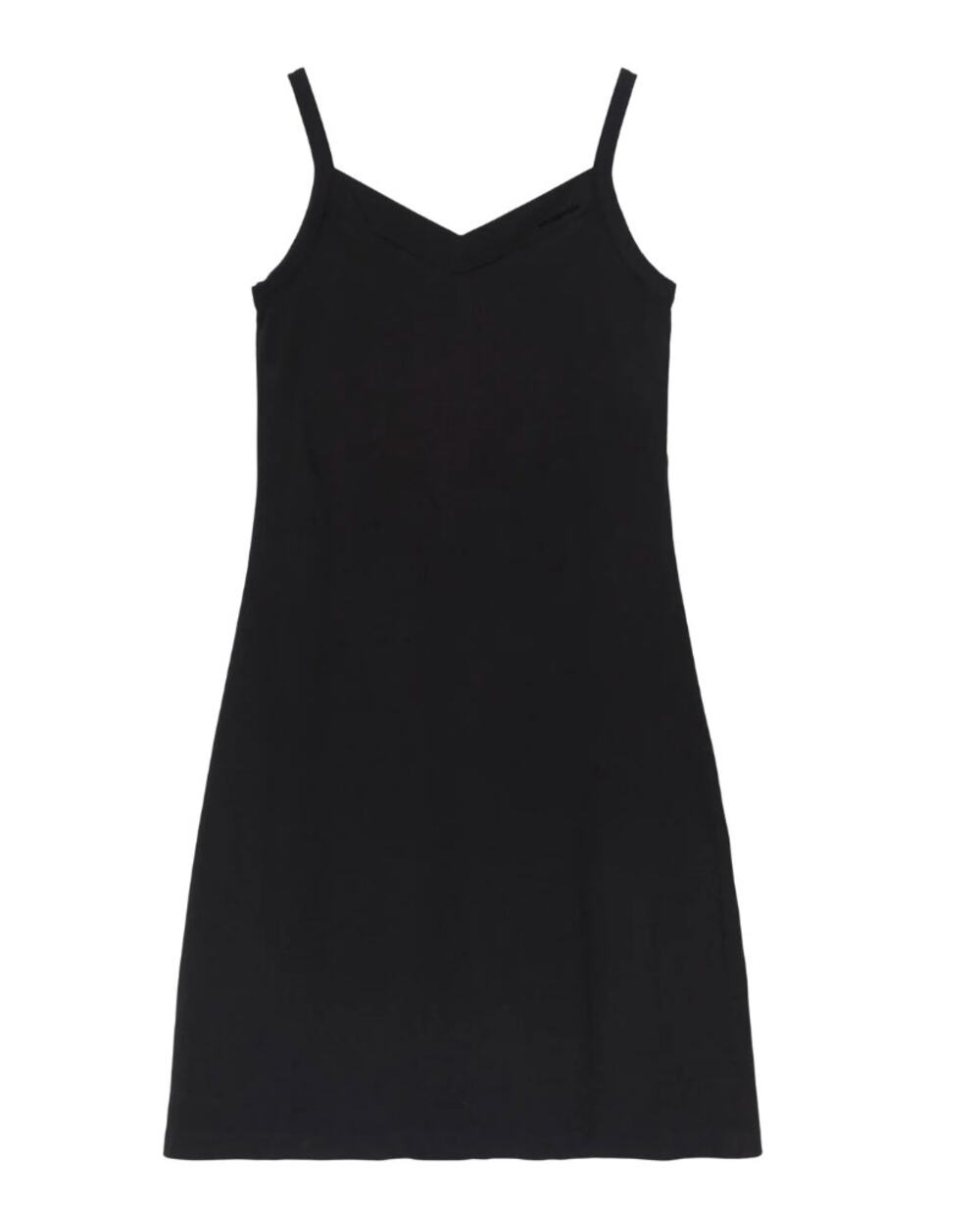 Patagonia Vitaliti Black Strappy Organic Cotton Dress Size S